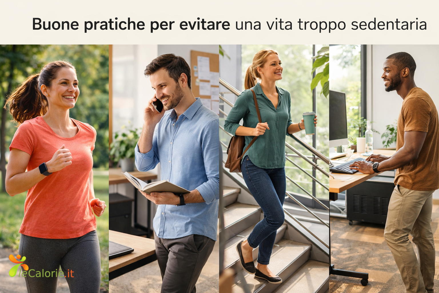 Buone pratiche per evitare una vita troppo sedentaria