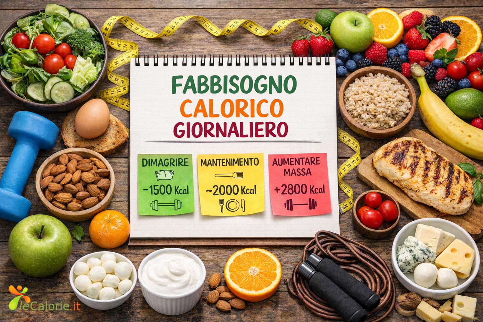 Metabolismo Basale e Fabbisogno Calorico Giornaliero 6