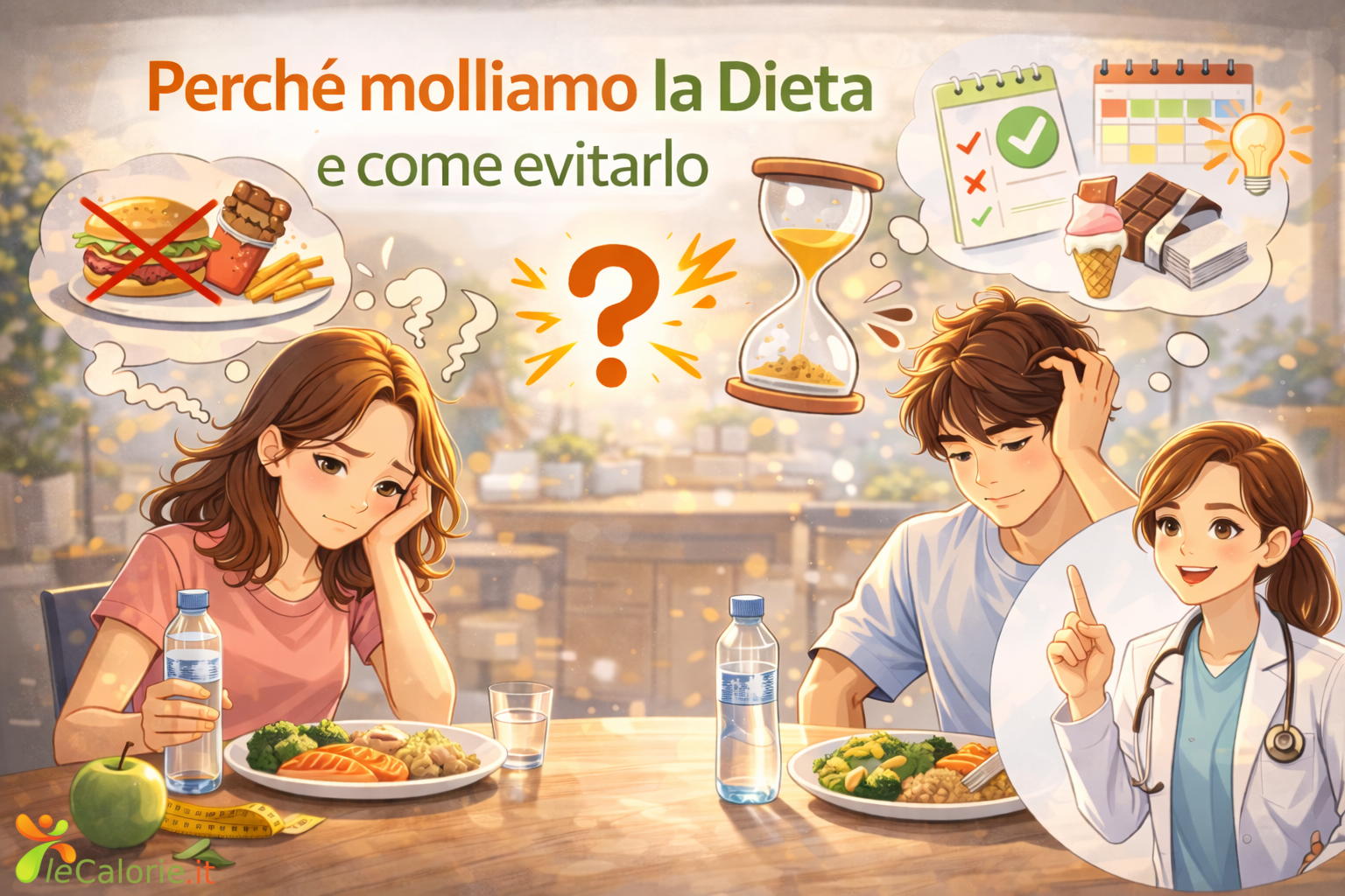 Perché molliamo la Dieta e come evitarlo 1a